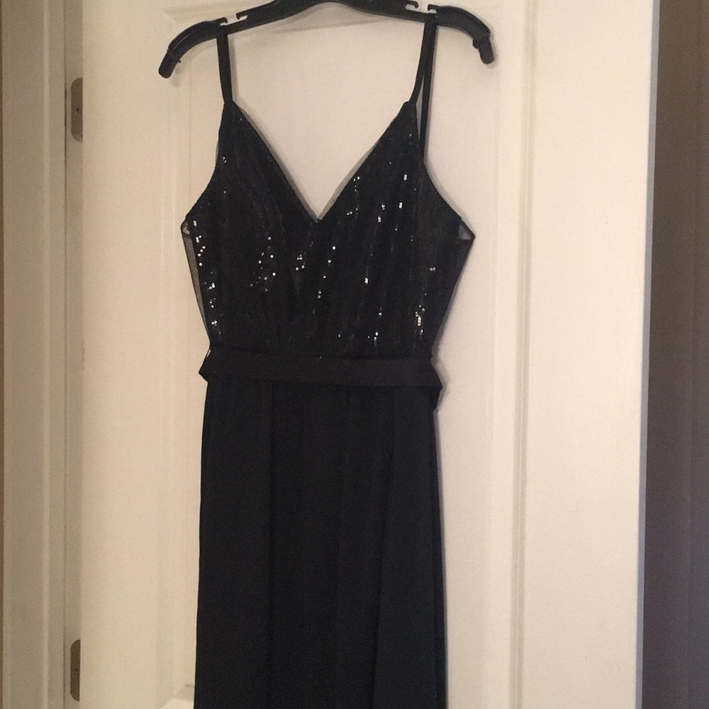 White by Vera Wang Black Formal Dress Size 6 🖤 - Picture 3 of 6